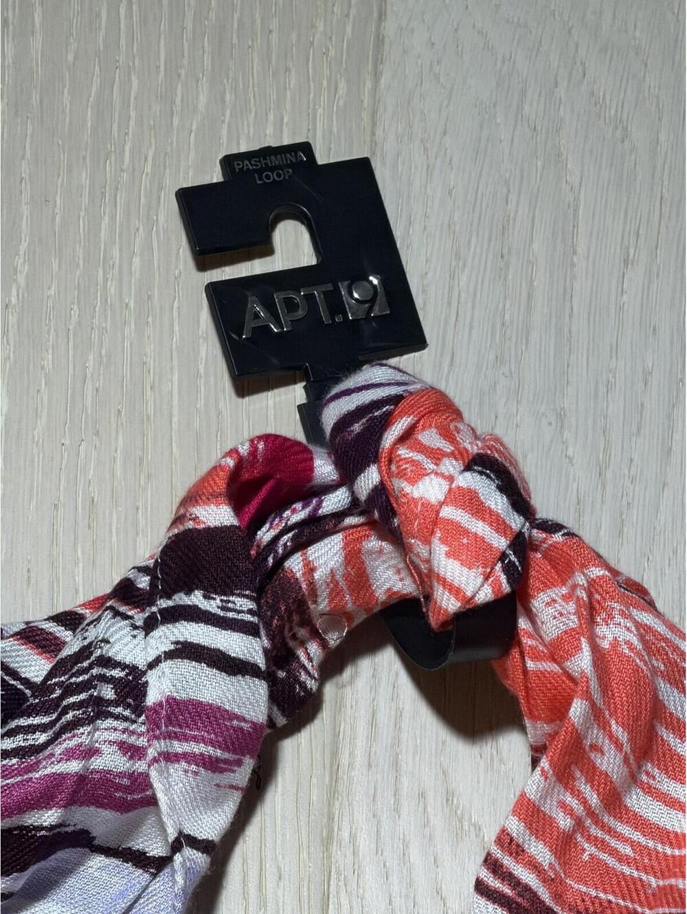 NWT Apt. 9 Pink Multi Abstract Pashmina Loop Infinity Scarf